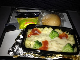三十路男子の低脂質レシピ クローン病お食事日記 番外編 ユナイテッド航空の機内食